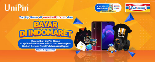 Kumpulkan UniPin Stamp di Aplikasi Indomaret Poinku dan Menangkan Hadiah dengan Total Puluhan Juta Rupiah!